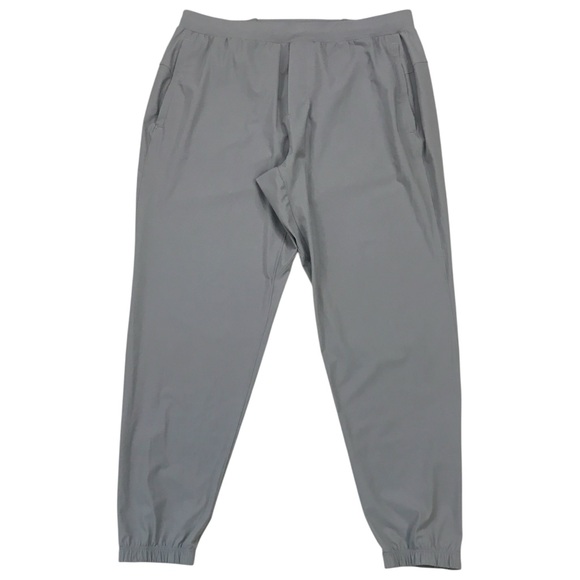 Lululemon Surge Jogger Mens XL Gray Pants Ankle Zippers Running Athleisure Gym - Picture 3 of 4